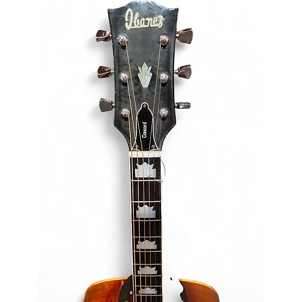 Vintage 1970s Ibanez CONCORD 2 Color Sunburst Acoustic Guitar