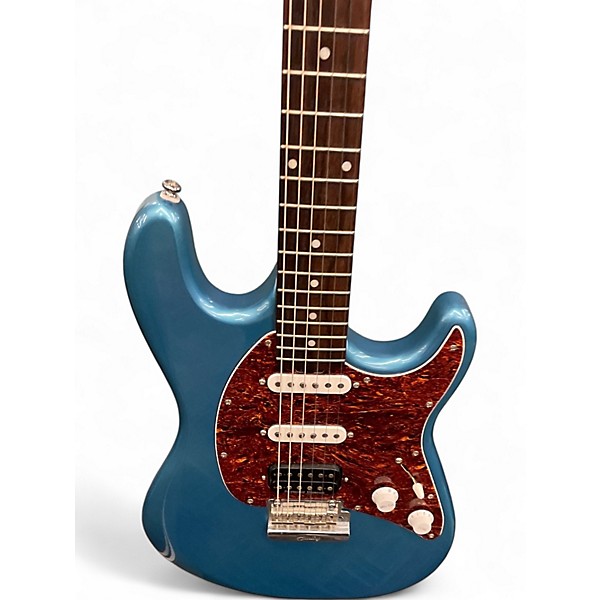Used Sterling by Music Man CUTLASS Blue Solid Body Electric Guitar