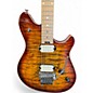 Used EVH Wolfgang Special QM Tiger Eye Glow Solid Body Electric Guitar