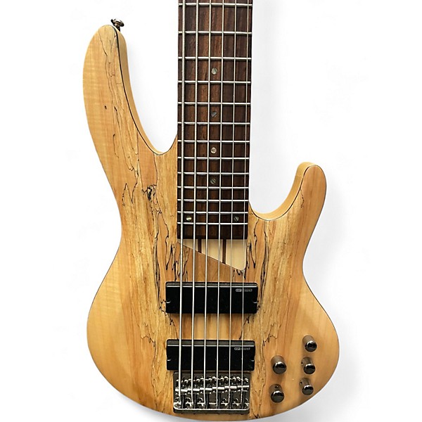 Used ESP LTD B206SM 6 String NATURAL SATIN Electric Bass Guitar