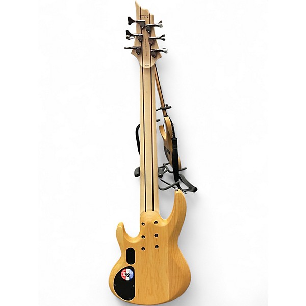 Used ESP LTD B206SM 6 String NATURAL SATIN Electric Bass Guitar