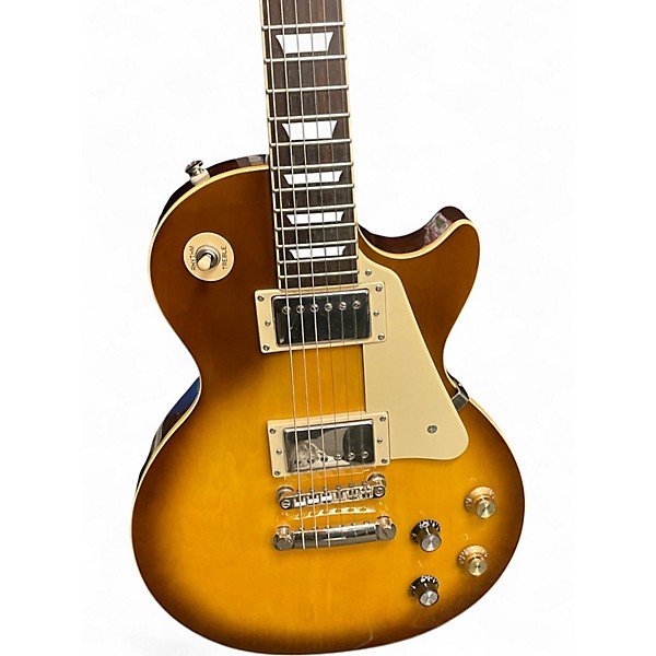 Used Epiphone Les Paul Standard Iced Tea Solid Body Electric Guitar
