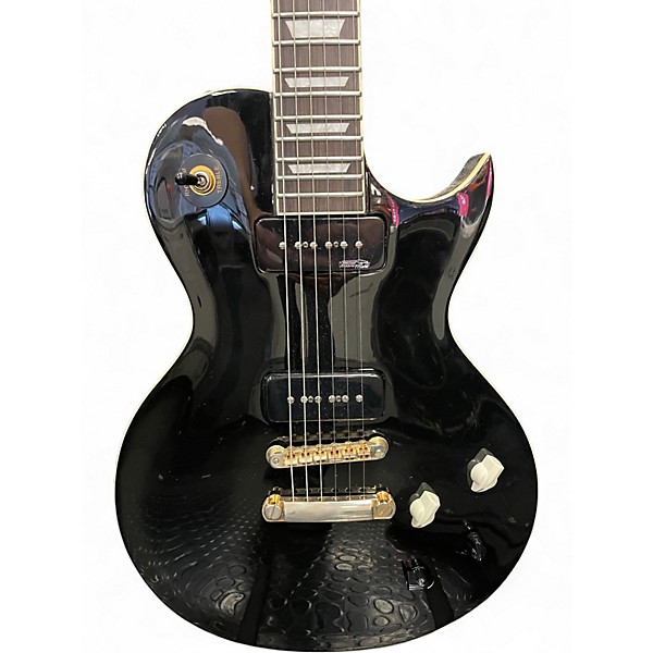 Used Vintage V100P BOULEVARD BLACK Solid Body Electric Guitar