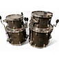 Used Mapex 5 Piece SATURN Black Drum Kit