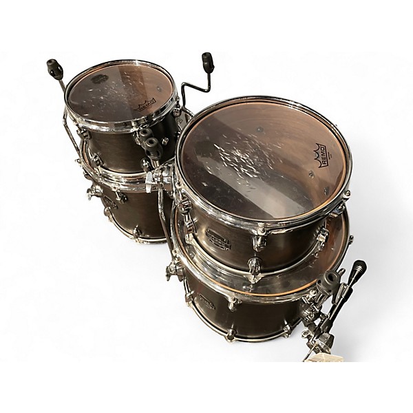 Used Mapex 5 Piece SATURN Black Drum Kit