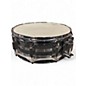Used Rogers 14in 5 Line Dyna-Sonic Brass  Silver Drum thumbnail