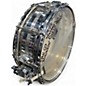 Used Rogers 14in 5 Line Dyna-Sonic Brass  Silver Drum