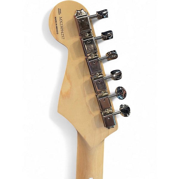 Used 2023 Fender Artist Series Buddy Guy Polka Dot Stratocaster Black and White Solid Body Electric Guitar