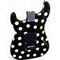 Used 2023 Fender Artist Series Buddy Guy Polka Dot Stratocaster Black and White Solid Body Electric Guitar