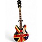 Used Epiphone Noel Gallagher Signature Supernova Union Jack Hollow Body Electric Guitar thumbnail
