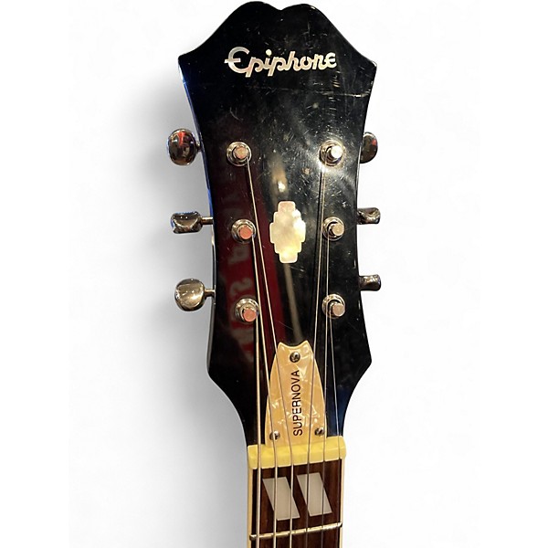 Used Epiphone Noel Gallagher Signature Supernova Union Jack Hollow Body Electric Guitar