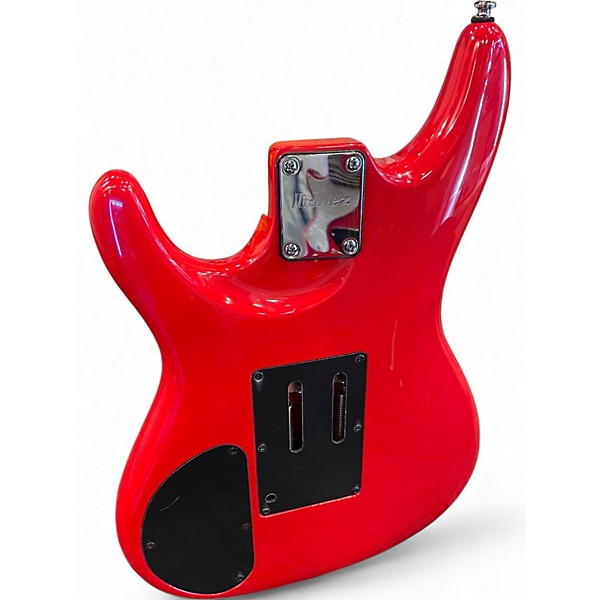 Used 2008 Ibanez JS20S 20th Anniversary Joe Satriani Signature Red Solid Body Electric Guitar