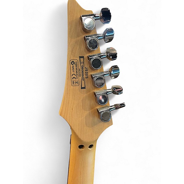 Used 2008 Ibanez JS20S 20th Anniversary Joe Satriani Signature Red Solid Body Electric Guitar