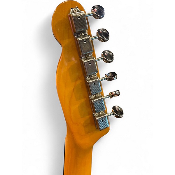 Used 2014 Fender Telecoustic Premier Flamed 3-Tone Sunburst Acoustic Electric Guitar