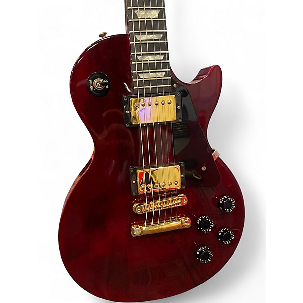 Used Gibson Les Paul Studio Wine Red Solid Body Electric Guitar