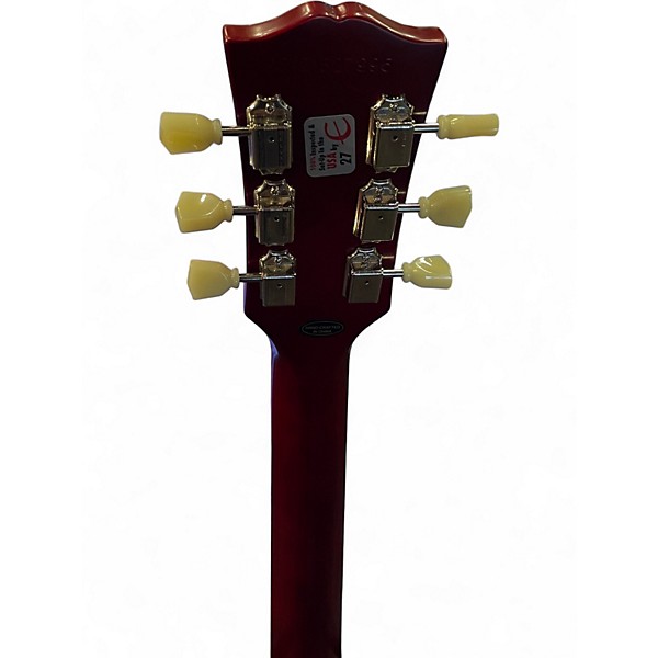 Used 2021 Epiphone 1960 Les Paul Standard Reissue Washed Cherry Sunburst Solid Body Electric Guitar