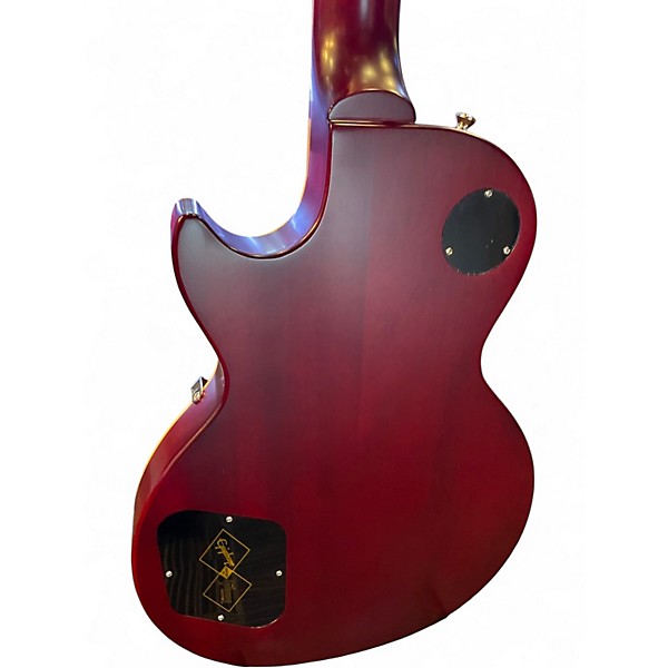 Used 2021 Epiphone 1960 Les Paul Standard Reissue Washed Cherry Sunburst Solid Body Electric Guitar