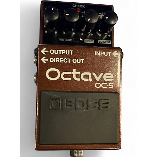 Used BOSS OC5 Octave Effect Pedal