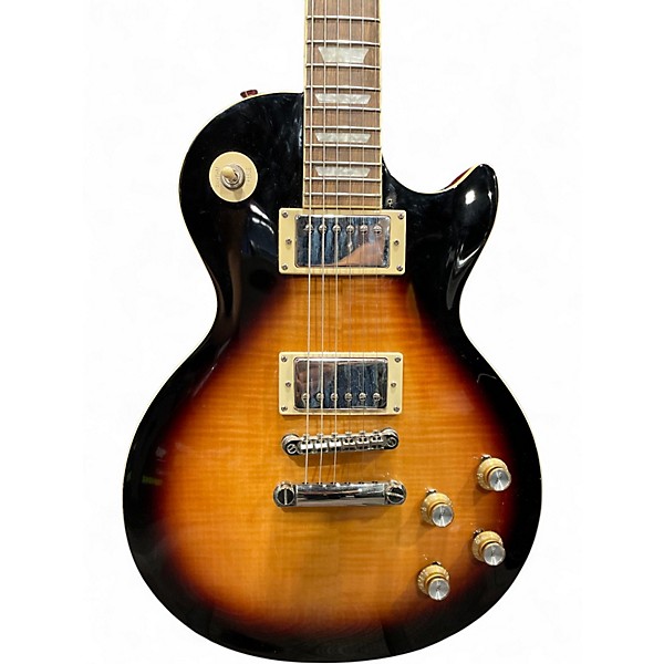 Used Epiphone Les Paul Standard 2 Color Sunburst Solid Body Electric Guitar