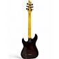 Used Schecter Guitar Research Demon 6 Crimson Red Burst Solid Body Electric Guitar