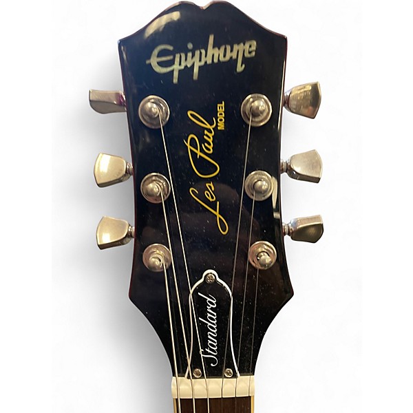 Used Epiphone Les Paul Standard Iced Tea Burst Solid Body Electric Guitar