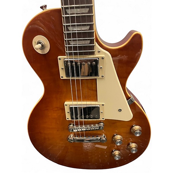 Used Epiphone Les Paul Standard Iced Tea Burst Solid Body Electric Guitar