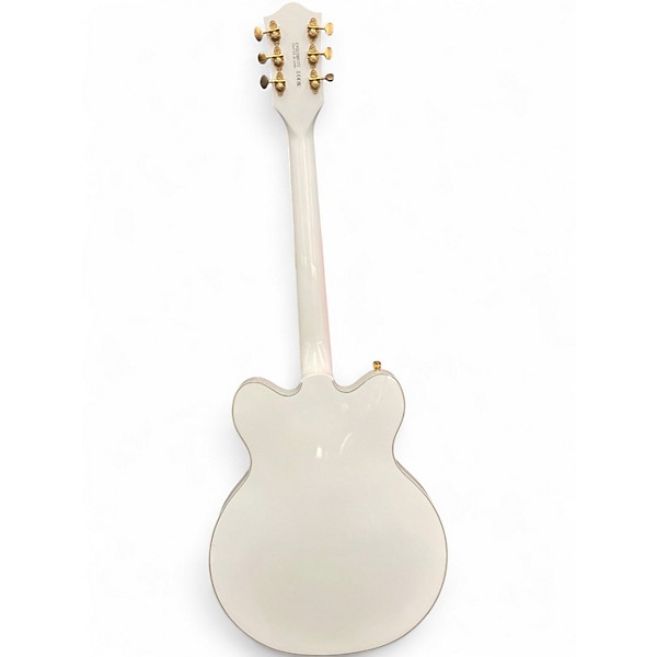 Used Gretsch Guitars G5422TG White Hollow Body Electric Guitar