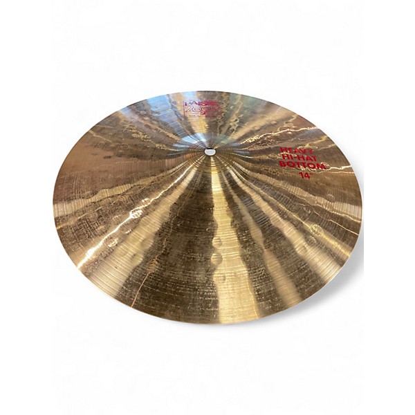 Used Paiste 14in Heavy Hi Hat Pair Cymbal