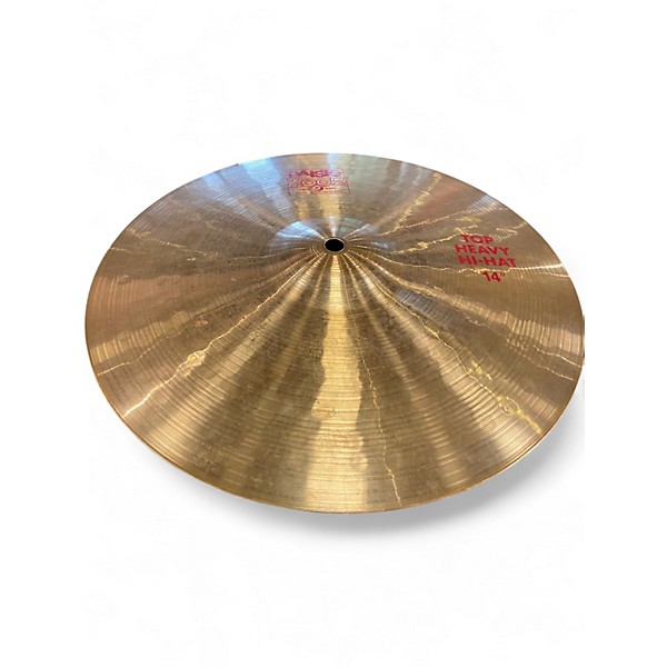 Used Paiste 14in Heavy Hi Hat Pair Cymbal