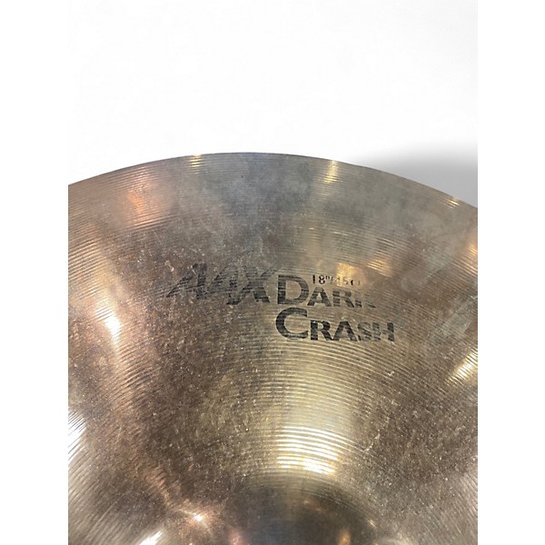Used SABIAN 18in AAX Series Dark Crash Cymbal
