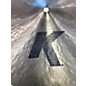 Used Zildjian 16in K Thin Dark Crash Cymbal