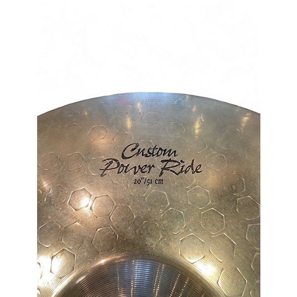 Used Zildjian 20in Z Custom Power Ride Cymbal