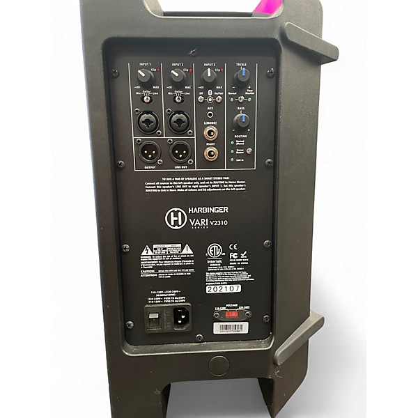 Used Harbinger VARI V2310 Powered Speaker