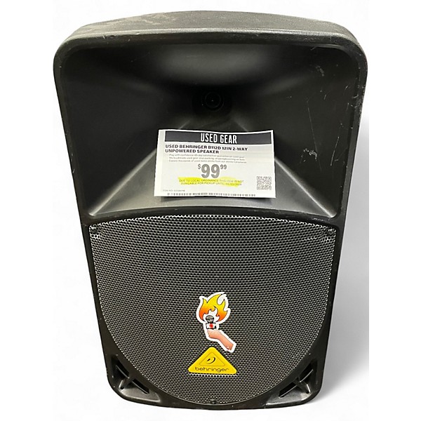 Used Behringer B112D 12in 2-Way Unpowered Speaker