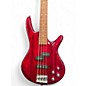 Used Ibanez GSR200 Trans Red Electric Bass Guitar