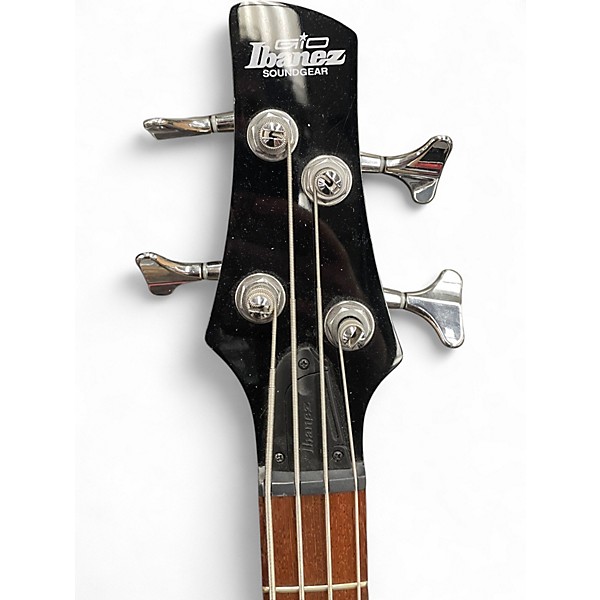 Used Ibanez GSR200 Trans Red Electric Bass Guitar