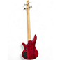 Used Ibanez GSR200 Trans Red Electric Bass Guitar