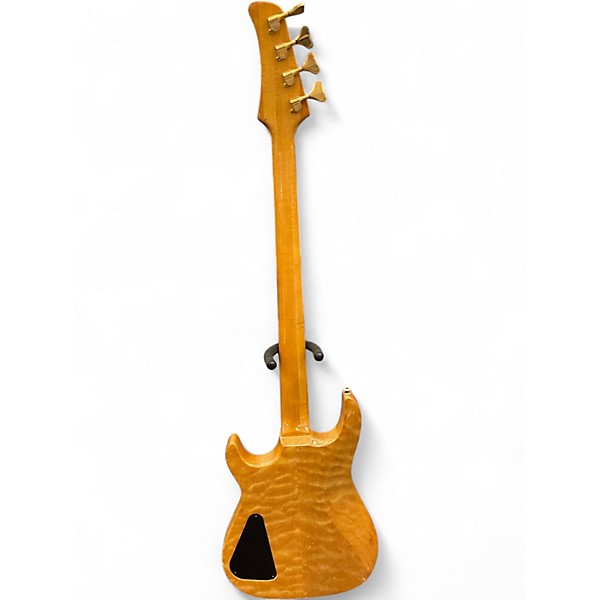 Used 1989 Hamer Chaparral Max Bass Natural Electric Bass Guitar