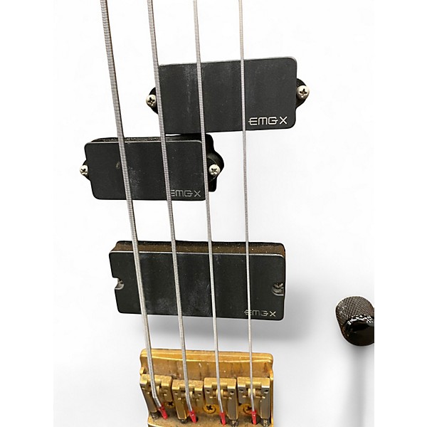 Used 1989 Hamer Chaparral Max Bass Natural Electric Bass Guitar