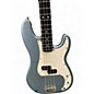 Used 2005 Fender Standard Precision Bass Metallic Blue Electric Bass Guitar