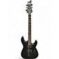Used Schecter Guitar Research Damien 6 Black Solid Body Electric Guitar thumbnail