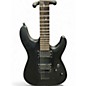 Used Schecter Guitar Research Damien 6 Black Solid Body Electric Guitar