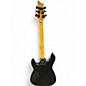 Used Schecter Guitar Research Damien 6 Black Solid Body Electric Guitar