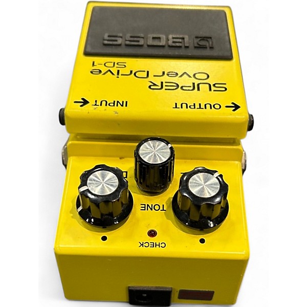 Used BOSS SD1 Super Overdrive Effect Pedal