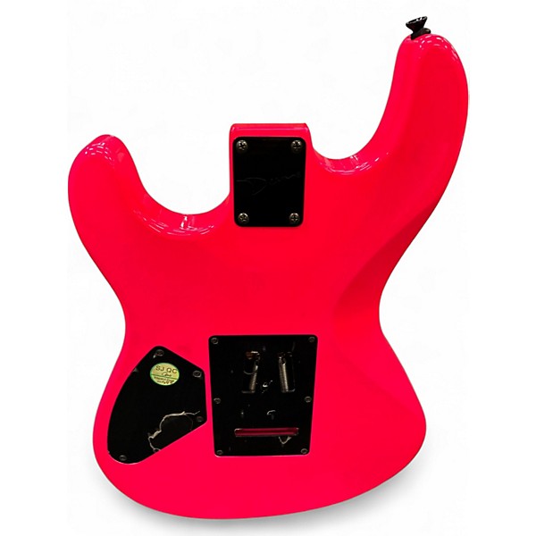 Used Dean CUSTOM ZONE 2 HB NEON PINK Solid Body Electric Guitar