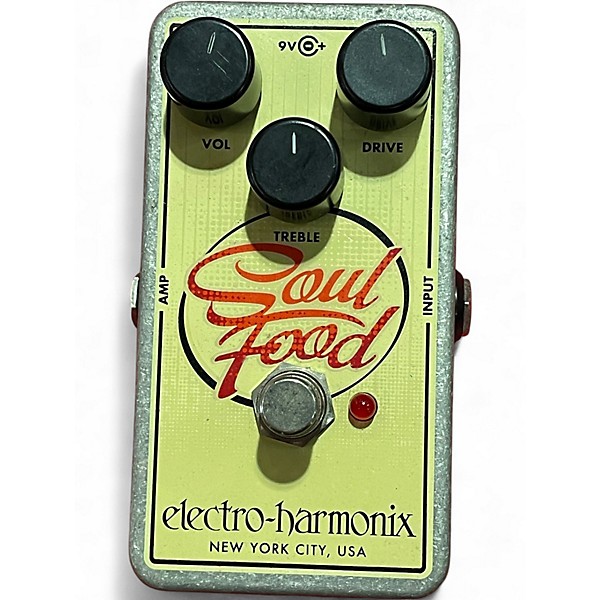 Used Electro-Harmonix Soul Food Overdrive Effect Pedal