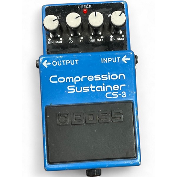 Used BOSS CS3 Compressor Sustainer Effect Pedal