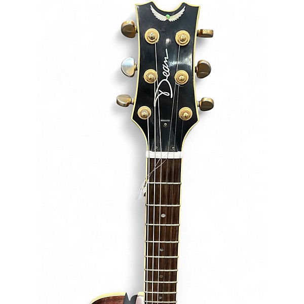 Used Dean stylist  Natural Hollow Body Electric Guitar