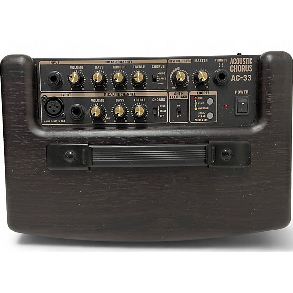 Used Roland AC33 30W Stereo Acoustic Guitar Combo Amp