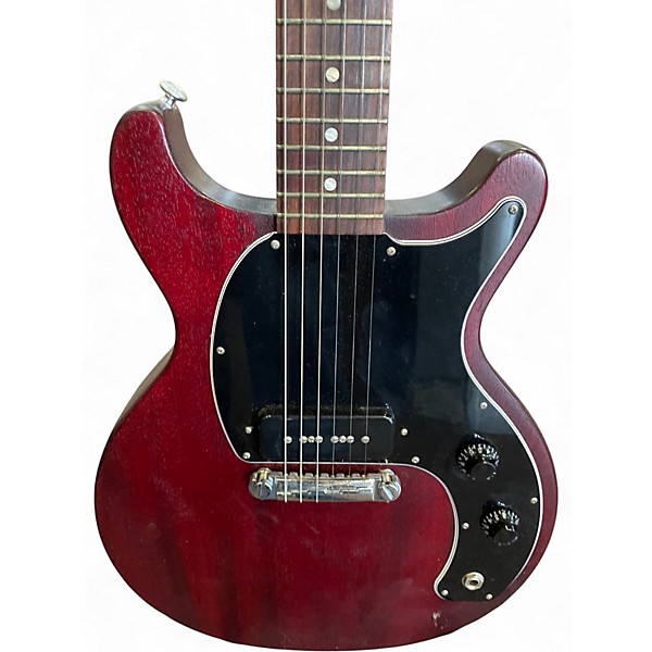 Used Gibson Les Paul Junior Double Cutaway Wine Red Solid Body Electric Guitar